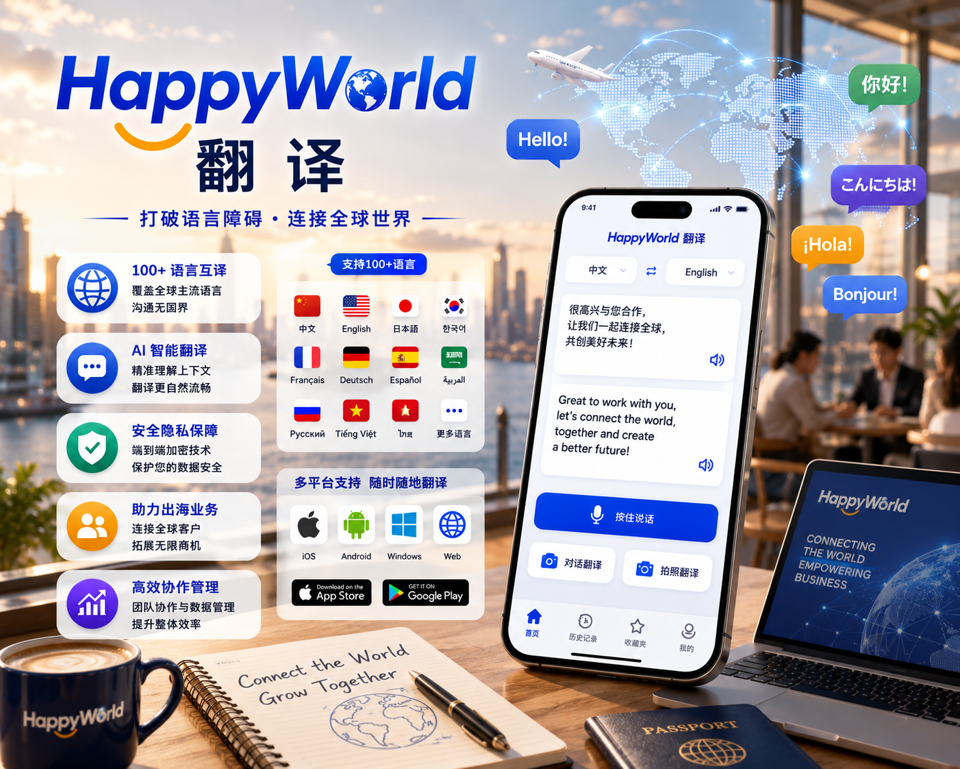 HappyWorld应用获取、下载安装及启动方法介绍